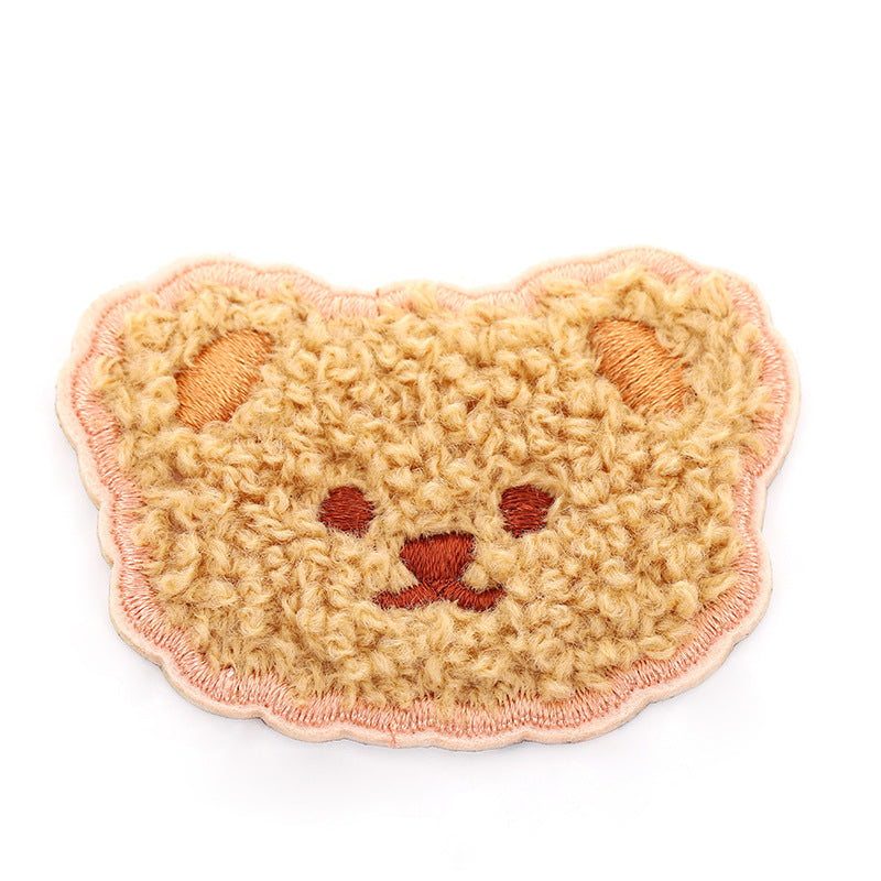 Wholesale New style cartoon bear embroidered patch